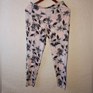 Apana Pink Floral Leggings